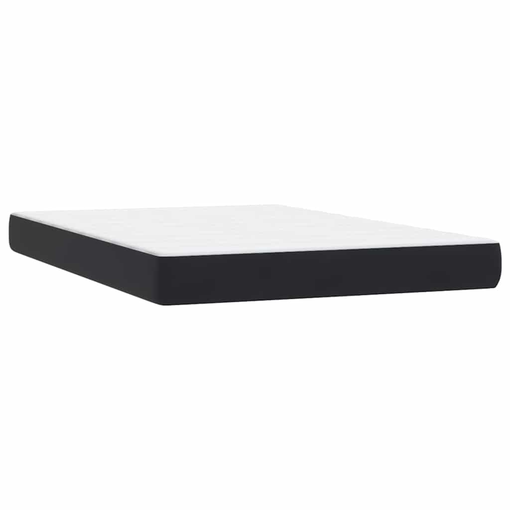 Boxspring met matras en LED fluweel zwart 140x220 cm – afbeelding 8