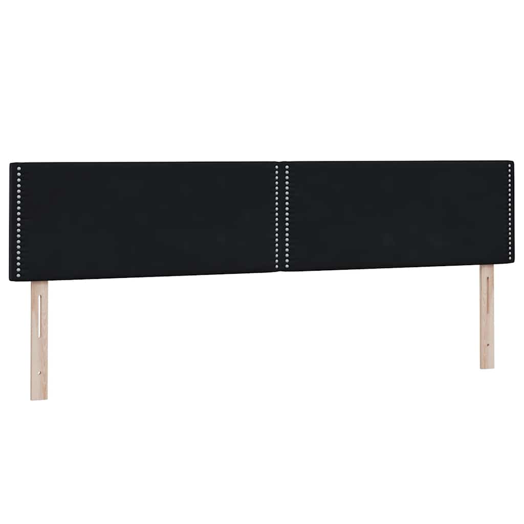 Boxspring met matras en LED fluweel zwart 200x220 cm – afbeelding 7