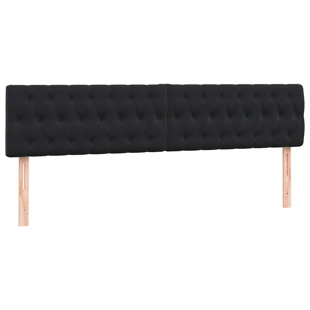 Boxspring met matras en LED fluweel zwart 200x220 cm – afbeelding 7