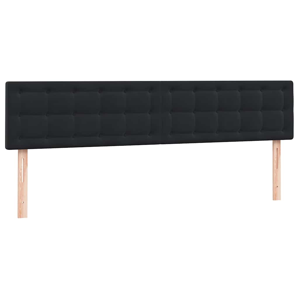 Boxspring met matras en LED fluweel zwart 200x220 cm – afbeelding 7