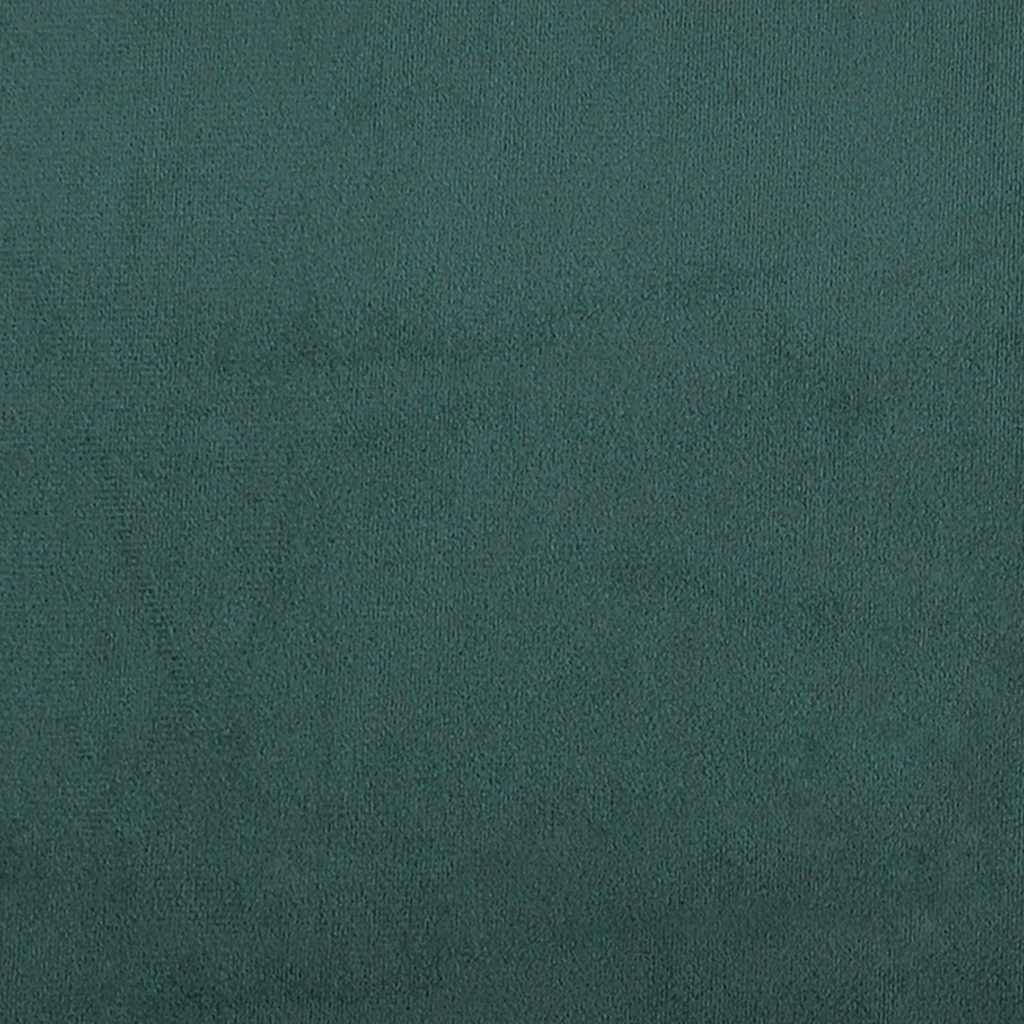 Boxspring met matras fluweel donkergroen 80x210 cm – afbeelding 11