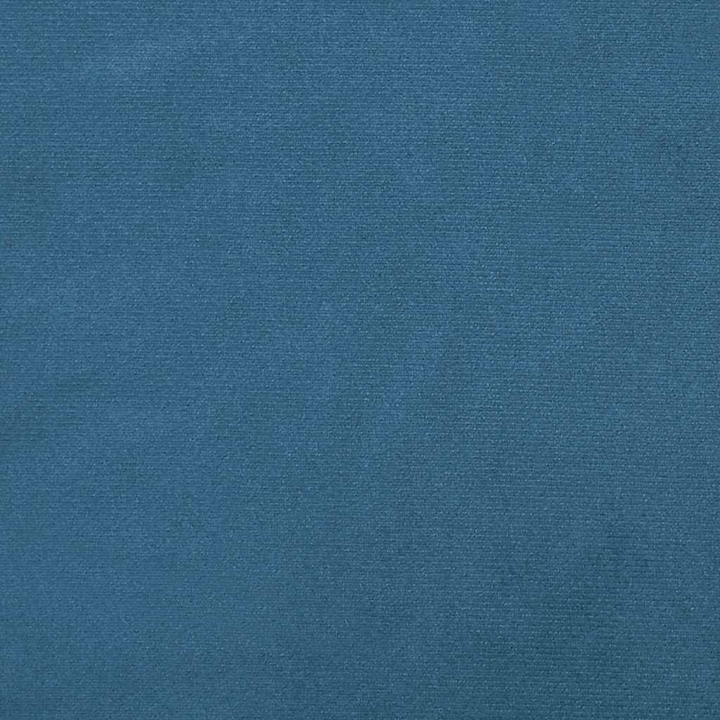 Boxspring met matras fluweel donkerblauw 160x210 cm – afbeelding 11