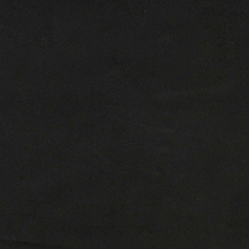 Boxspring met matras fluweel zwart 90x220 cm – afbeelding 11