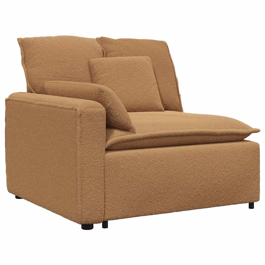 Modulaire bank met kussens beige – afbeelding 3