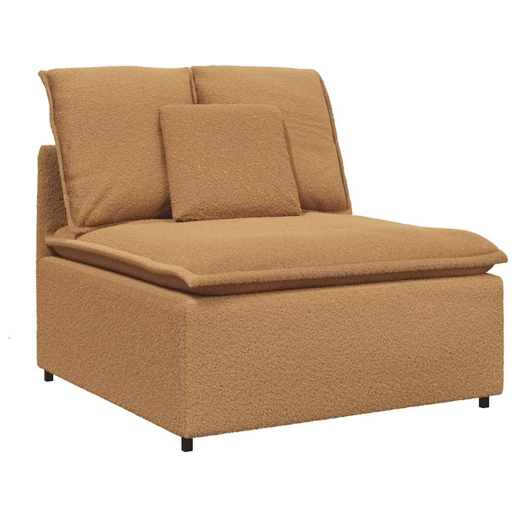Modulaire bank met kussens beige – afbeelding 4