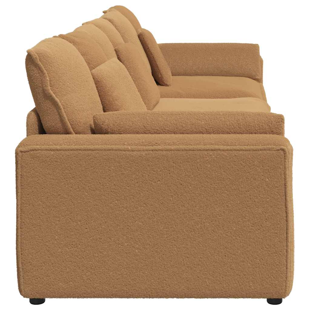 Modulaire bank met kussens beige – afbeelding 6