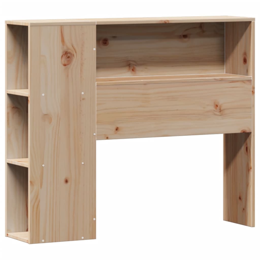 Bed met boekenkast zonder matras massief grenenhout 75x190 cm – afbeelding 5