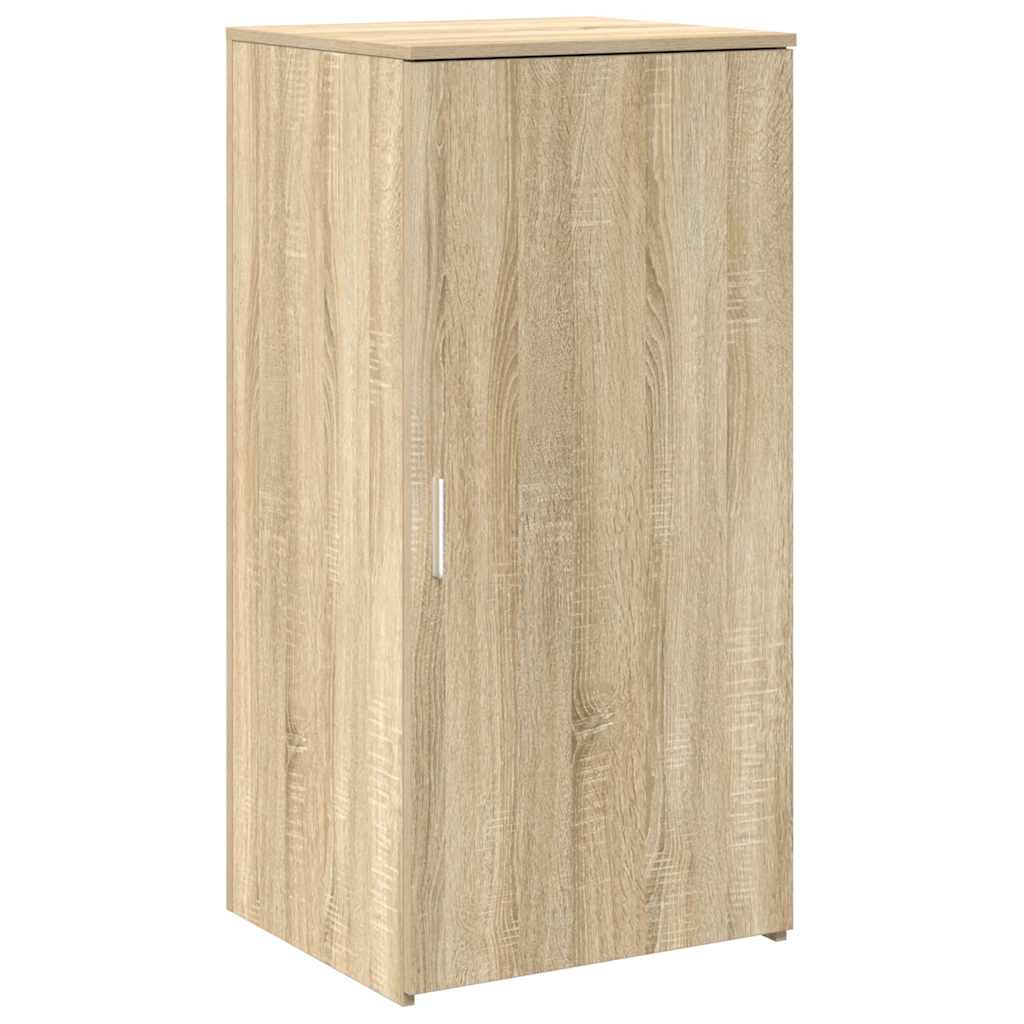 Receptiebalie 200x50x103,5 cm bewerkt hout sonoma eikenkleurig – afbeelding 9