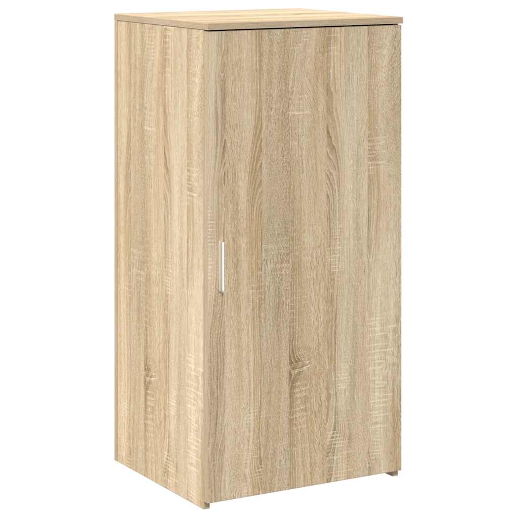 Receptiebalie 155x50x103,5 cm bewerkt hout sonoma eikenkleurig – afbeelding 9