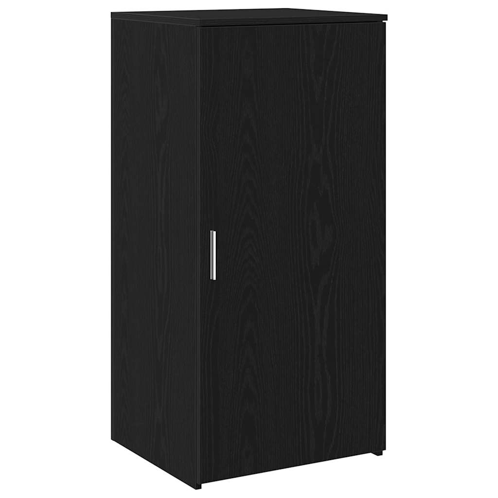 Receptiebalie 200x50x103,5 cm bewerkt hout zwart eikenkleur – afbeelding 9