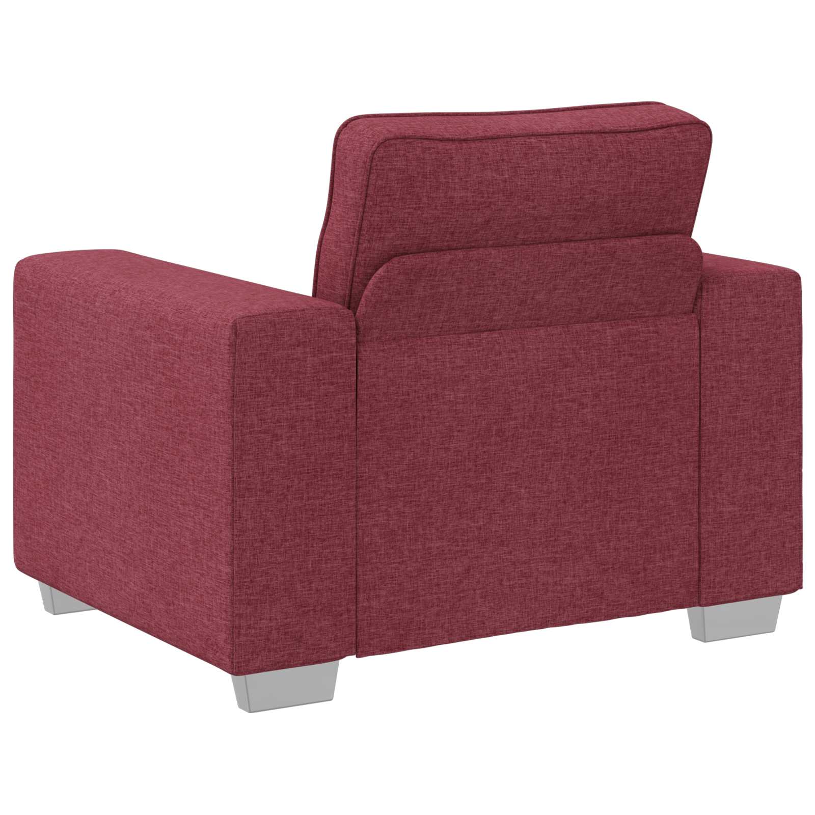 Bank 3 pcs Windrood 219 x 80 x 82 cm Linnen-mix stof – afbeelding 7