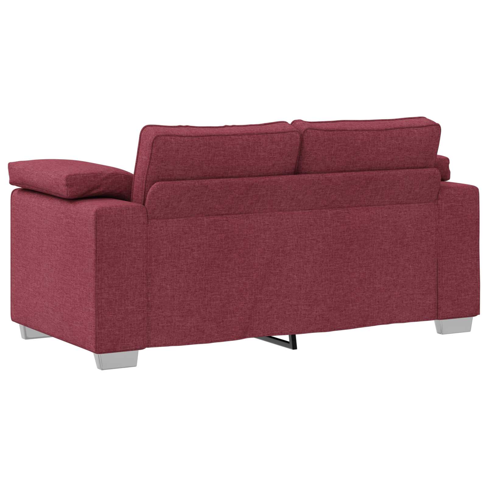 Bank 3 pcs Windrood 219 x 80 x 82 cm Linnen-mix stof – afbeelding 8