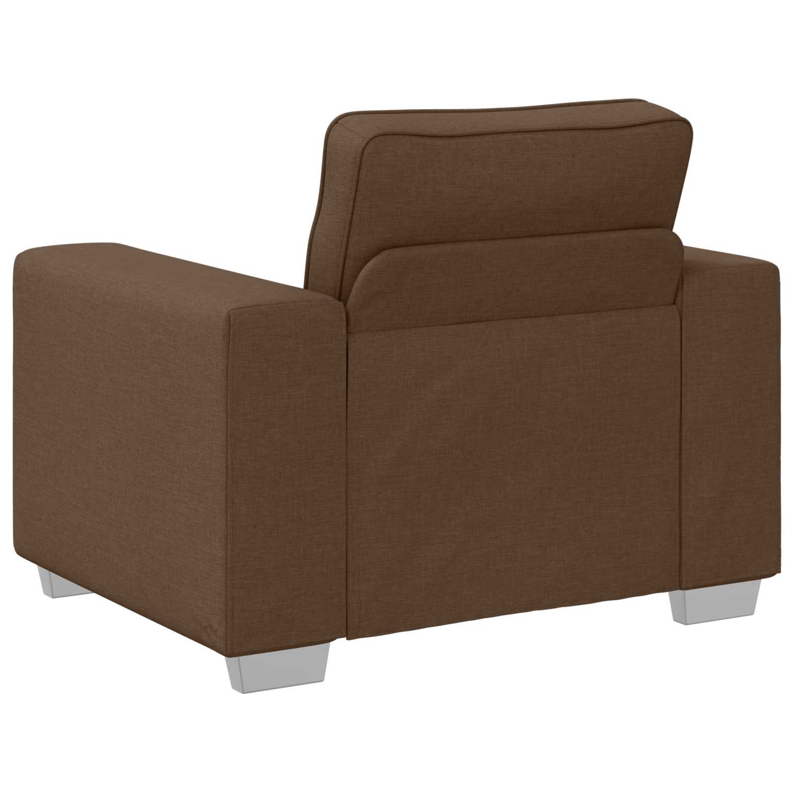 Bank 3 pcs Bruin 219 x 80 x 82 cm Linnen-mix stof – afbeelding 7