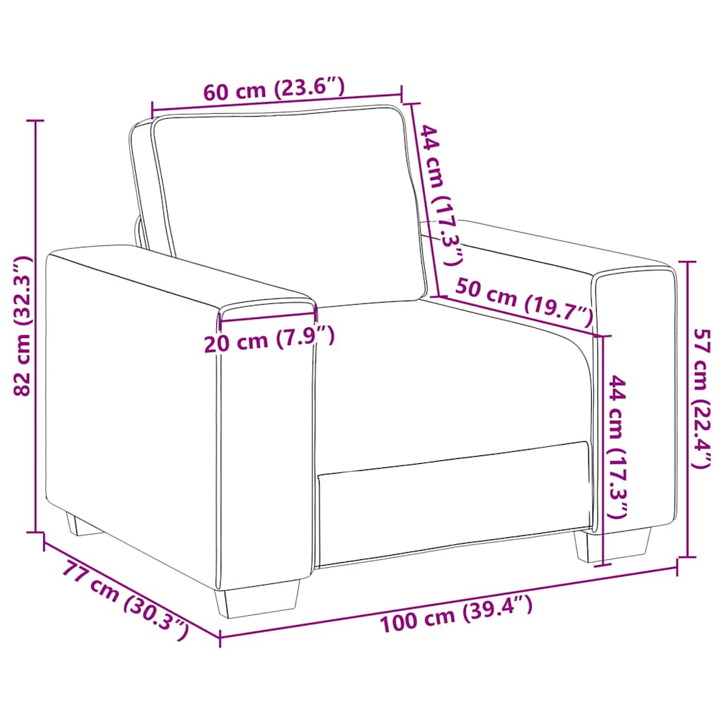 3-delige Loungeset met kussens fluweel geel – afbeelding 12