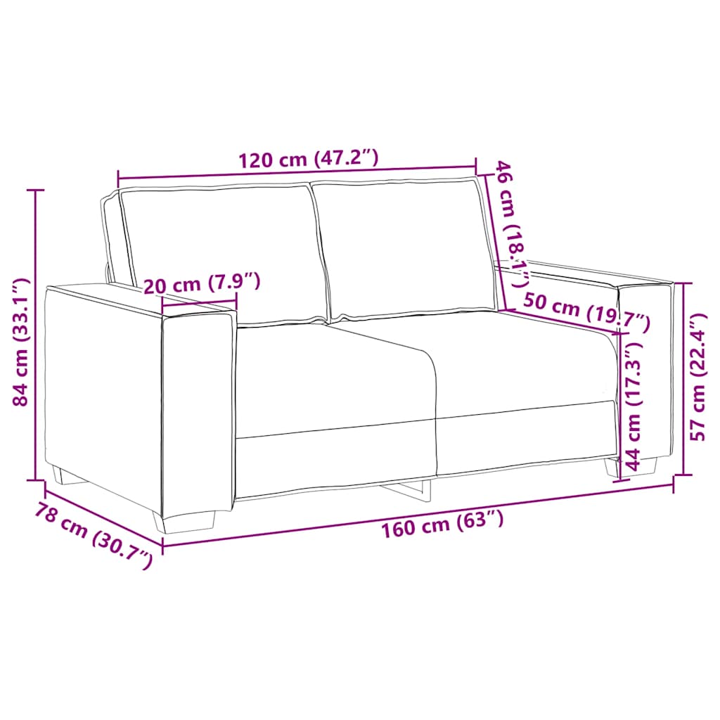 2-delige Loungeset met kussens fluweel donkergroen – afbeelding 10
