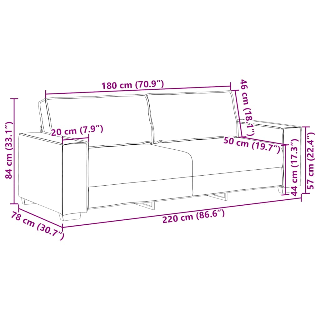 2-delige Loungeset met kussens fluweel donkergroen – afbeelding 11