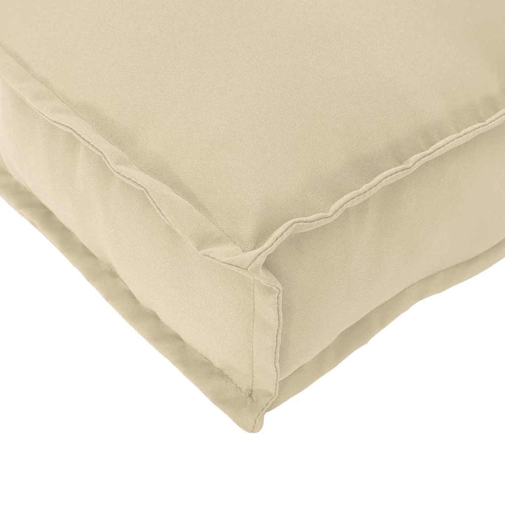 Pallet Kussen Set 2 pcs Beige Oxford Stof – afbeelding 8