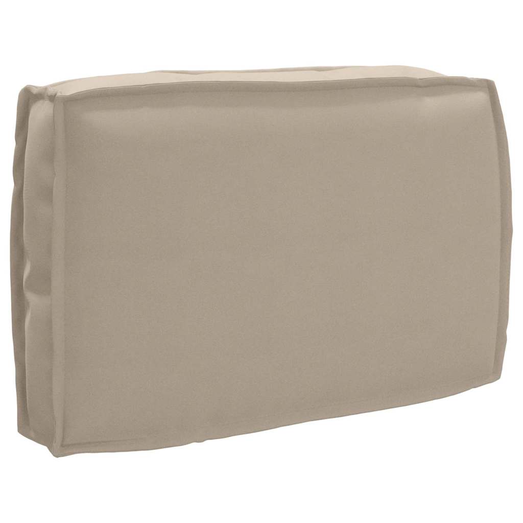 Pallet Kussen Set 2 pcs Taupe Oxford Stof – afbeelding 4