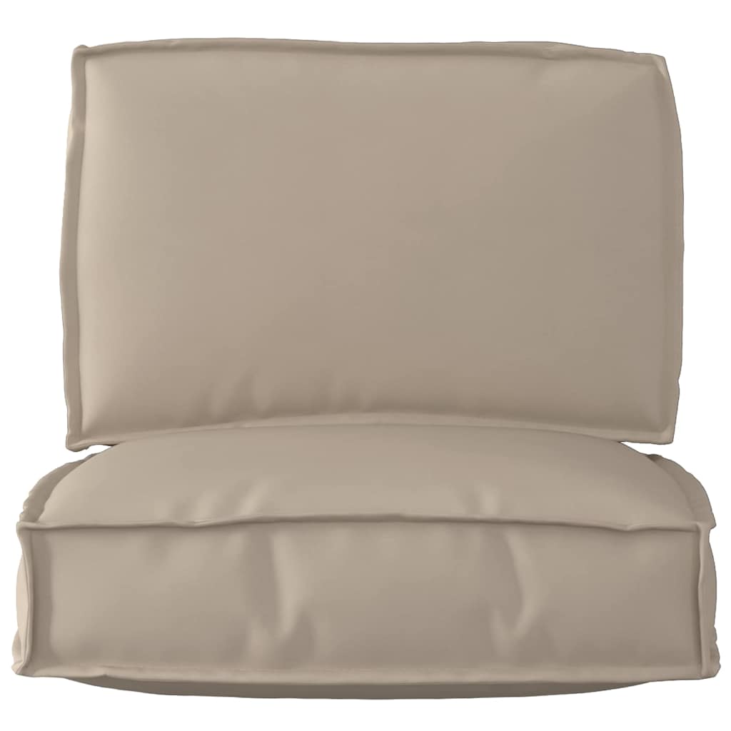 Pallet Kussen Set 2 pcs Taupe Oxford Stof – afbeelding 7