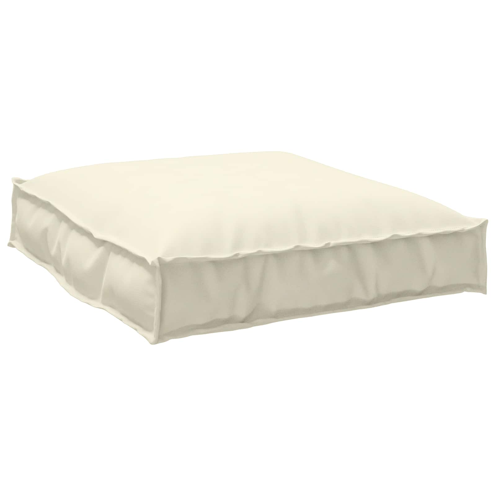 Pallet Kussen Set 2 pcs Crème Oxford Stof – afbeelding 7