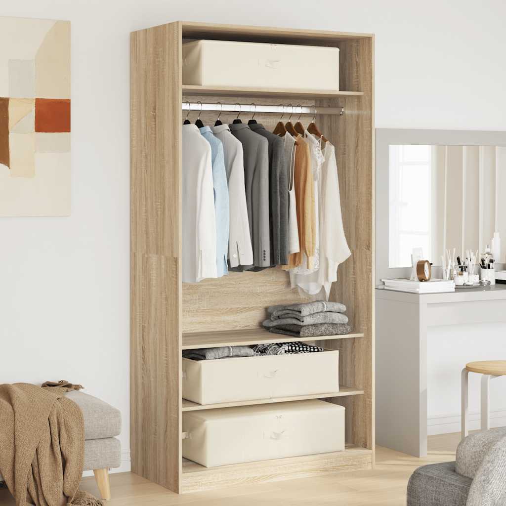 Opbergbox 70x40x18 cm stof crèmekleurig