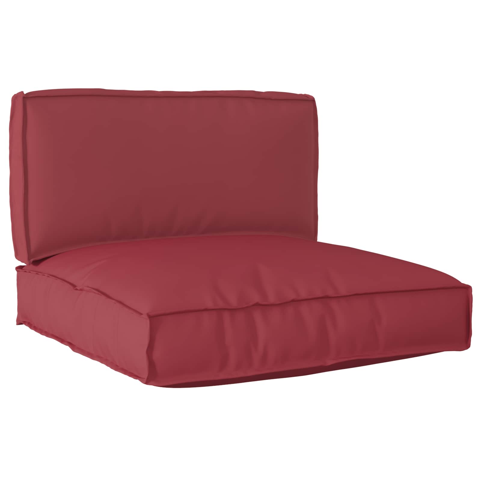 Pallet Kussen Set 2 pcs Crème Oxford Stof – afbeelding 2