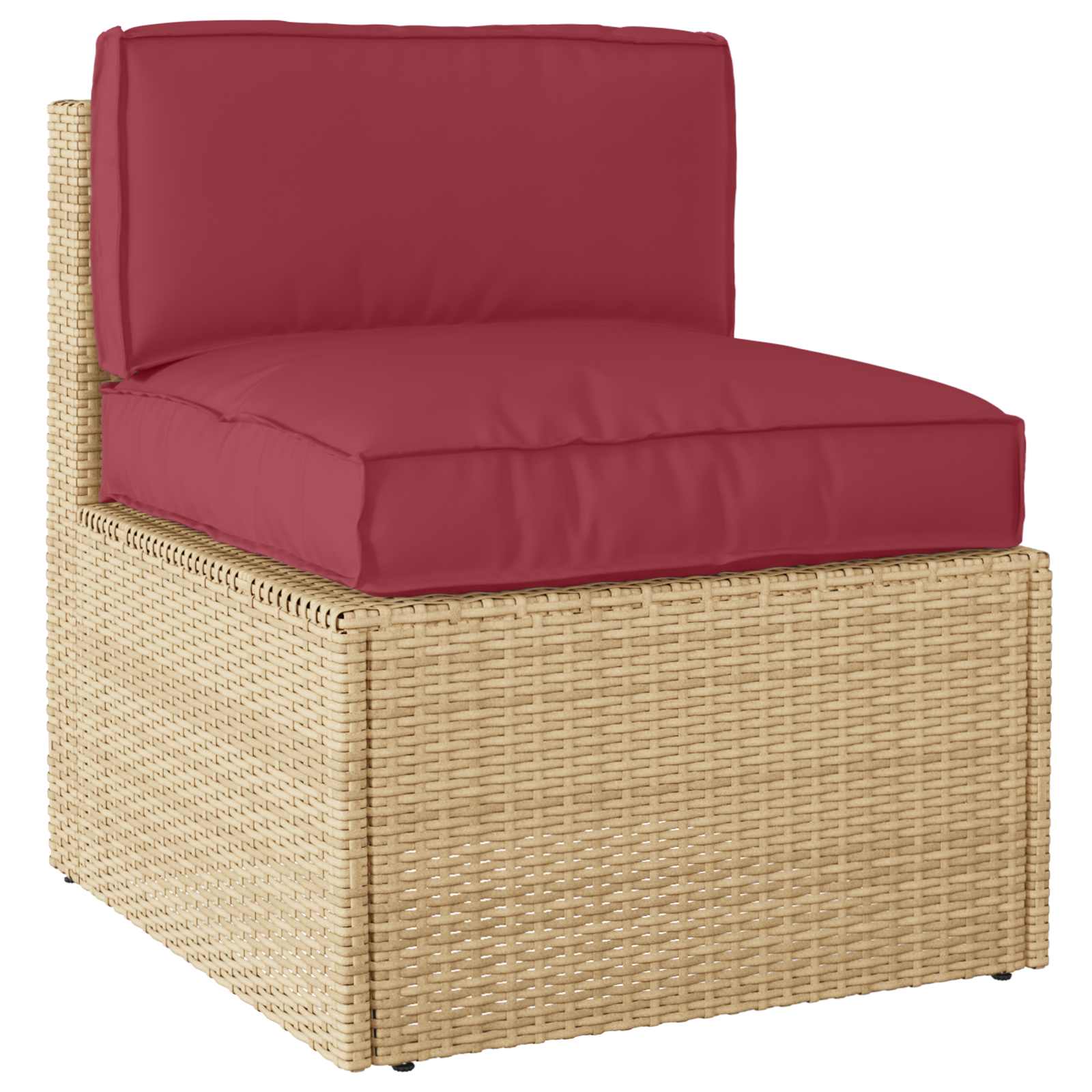 Pallet Kussen Set 2 pcs Crème Oxford Stof – afbeelding 3