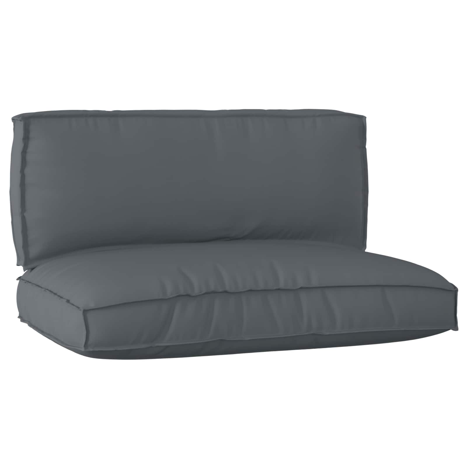 Pallet Kussen Set 2 pcs Antraciet Oxford Stof