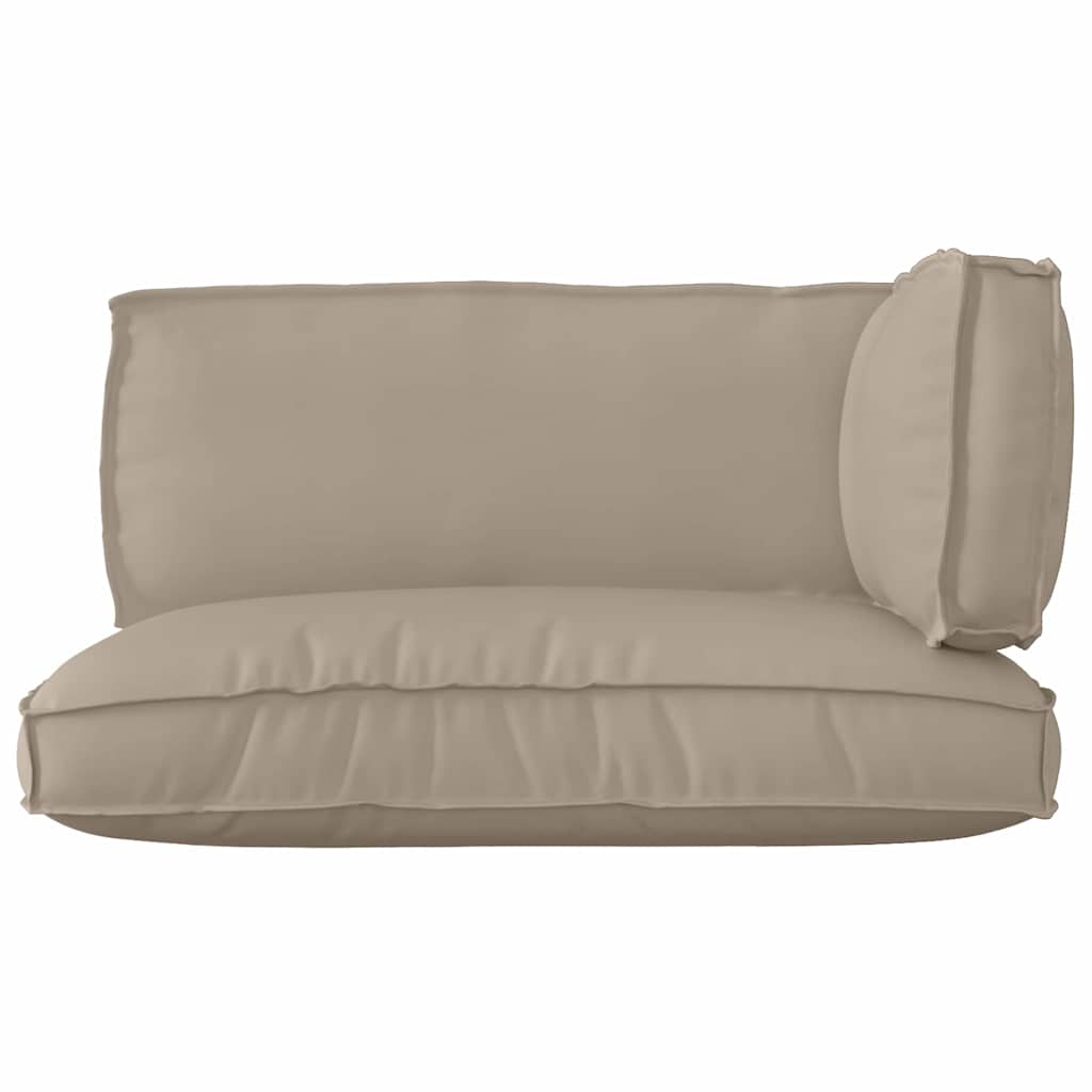 Pallet Kussen Set 3 pcs Taupe Oxford Stof – afbeelding 8