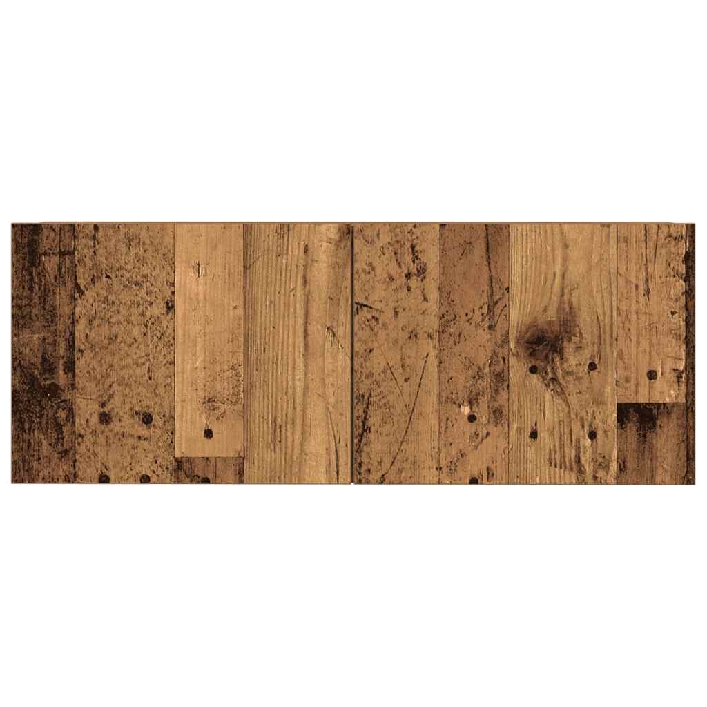 5-delig Tv-meubelset wandmontage oud houtkleurig – afbeelding 6