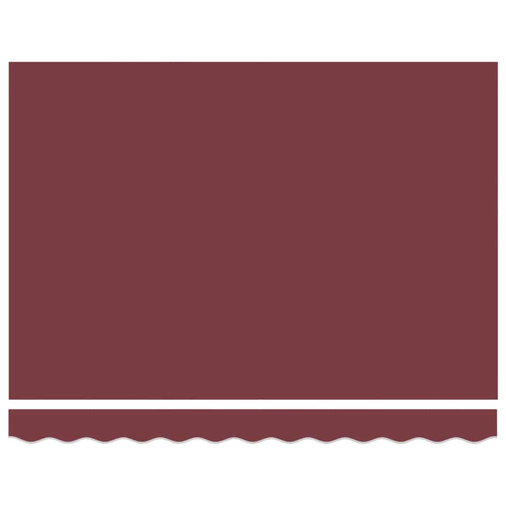 Inklapbaar Zonnescherm Bordeauxrood 250 x 200 cm Stof – afbeelding 7