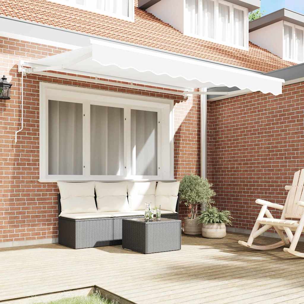 Zijde Frame Wit 250 x 200 cm Polyester met PU-coating – afbeelding 3