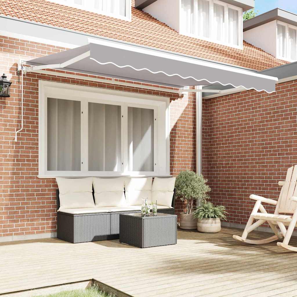 Zijde Frame Lichtgrijs 250 x 200 cm Polyester met PU-coating – afbeelding 3
