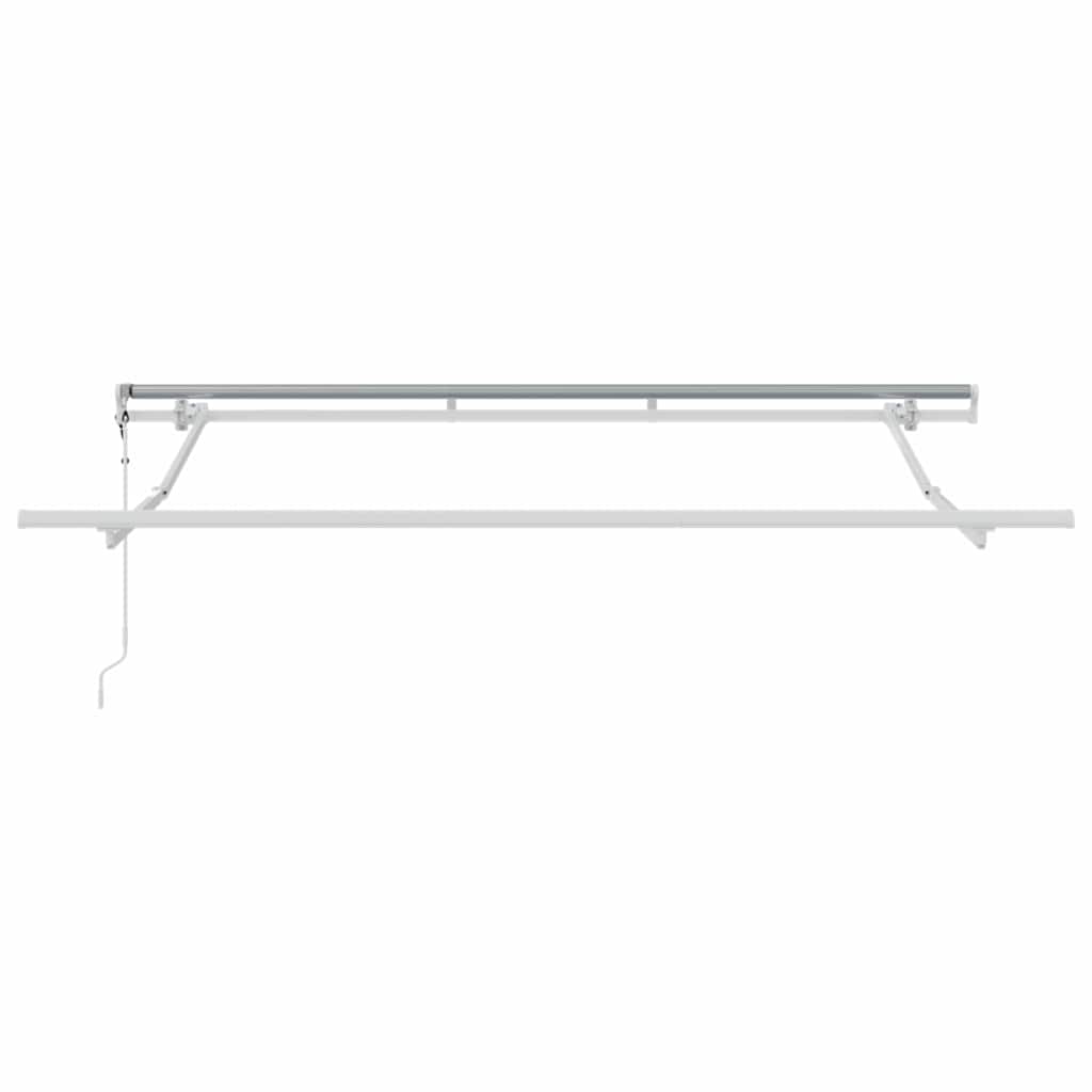 Inklapbaar Zonnescherm Lichtgrijs 250 x 200 cm Stof – afbeelding 6