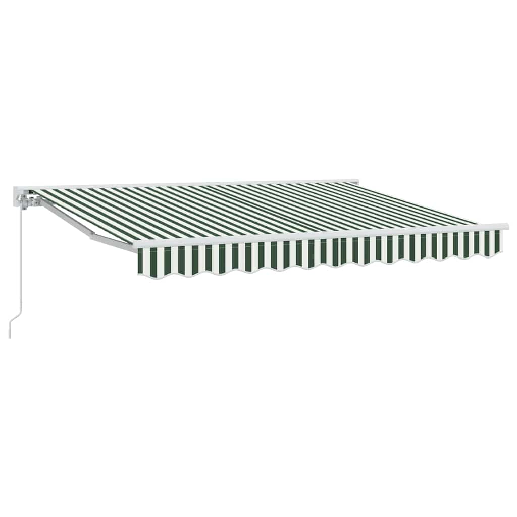 Zijde Frame Groen en Wit 250 x 200 cm Polyester met PU-coating – afbeelding 2