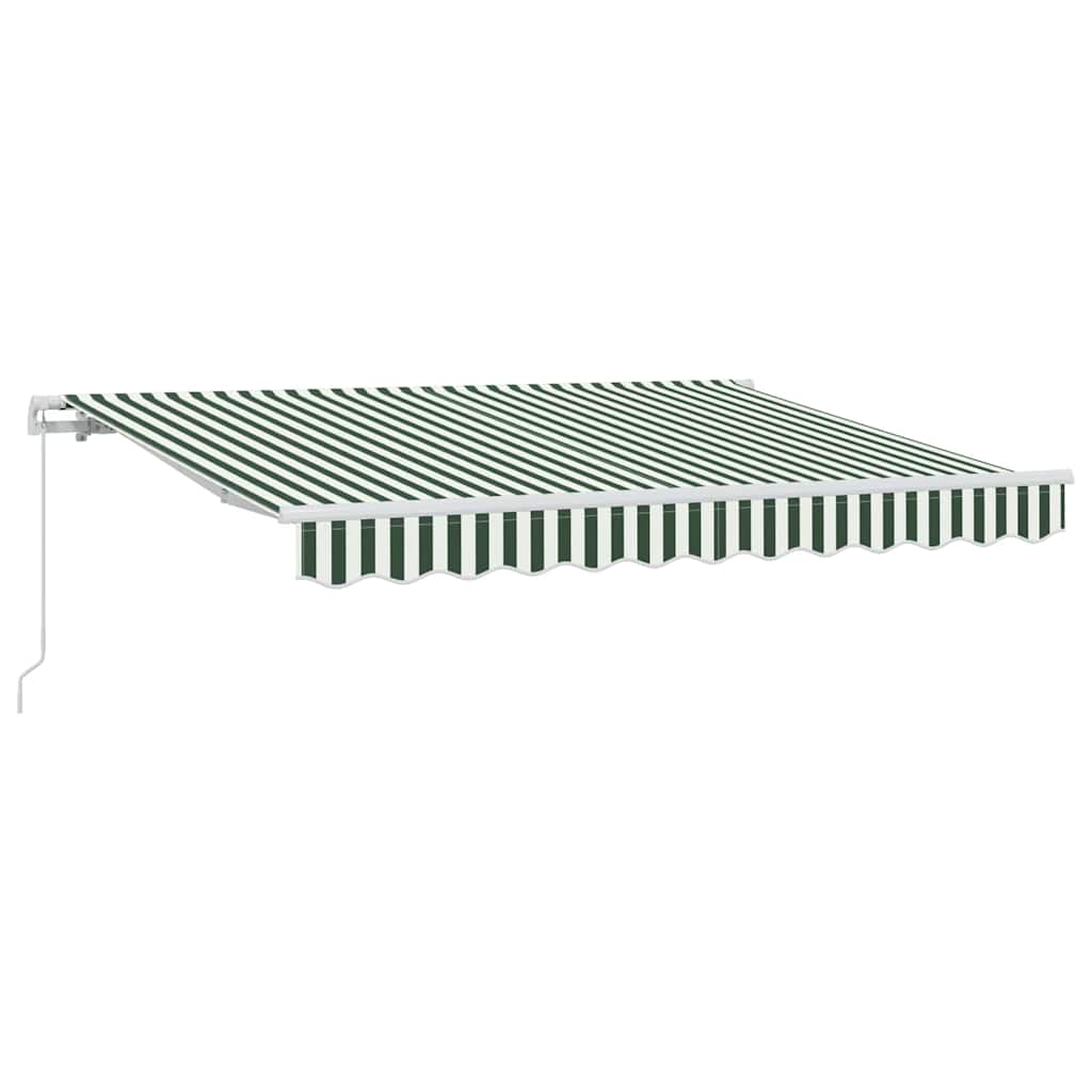 Inklapbaar Zonnescherm Groen 250 x 200 cm Stof – afbeelding 2