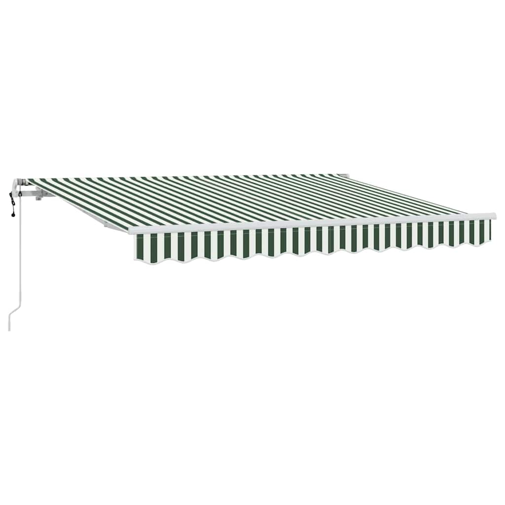 Inklapbaar Zonnescherm Groen 250 x 200 cm Stof – afbeelding 2