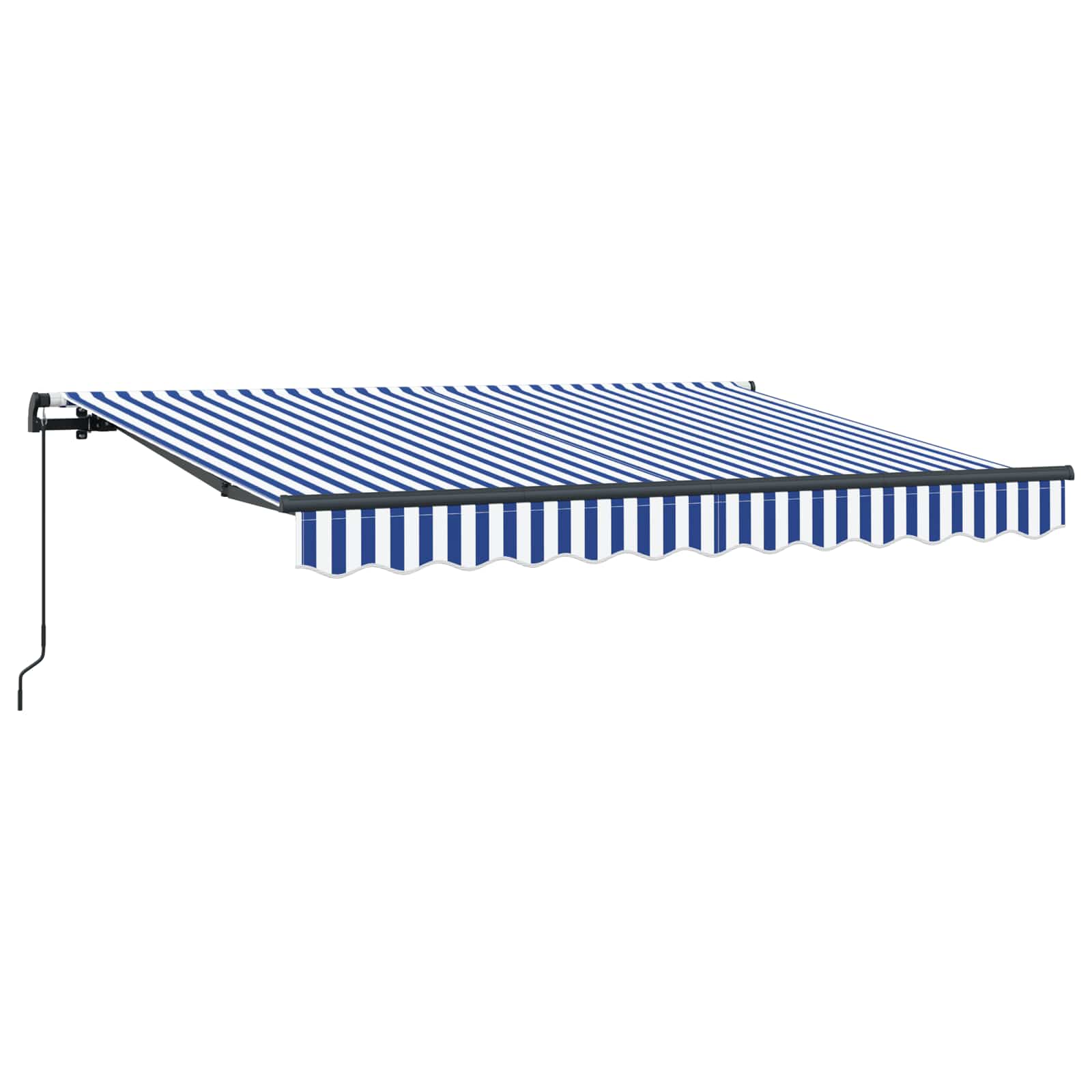 Inklapbaar Zonnescherm Blauw 300 x 200 cm Stof – afbeelding 2