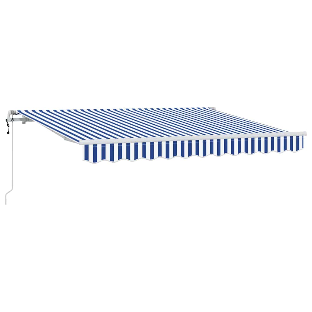 Inklapbaar Zonnescherm Blauw 300 x 200 cm Stof – afbeelding 2