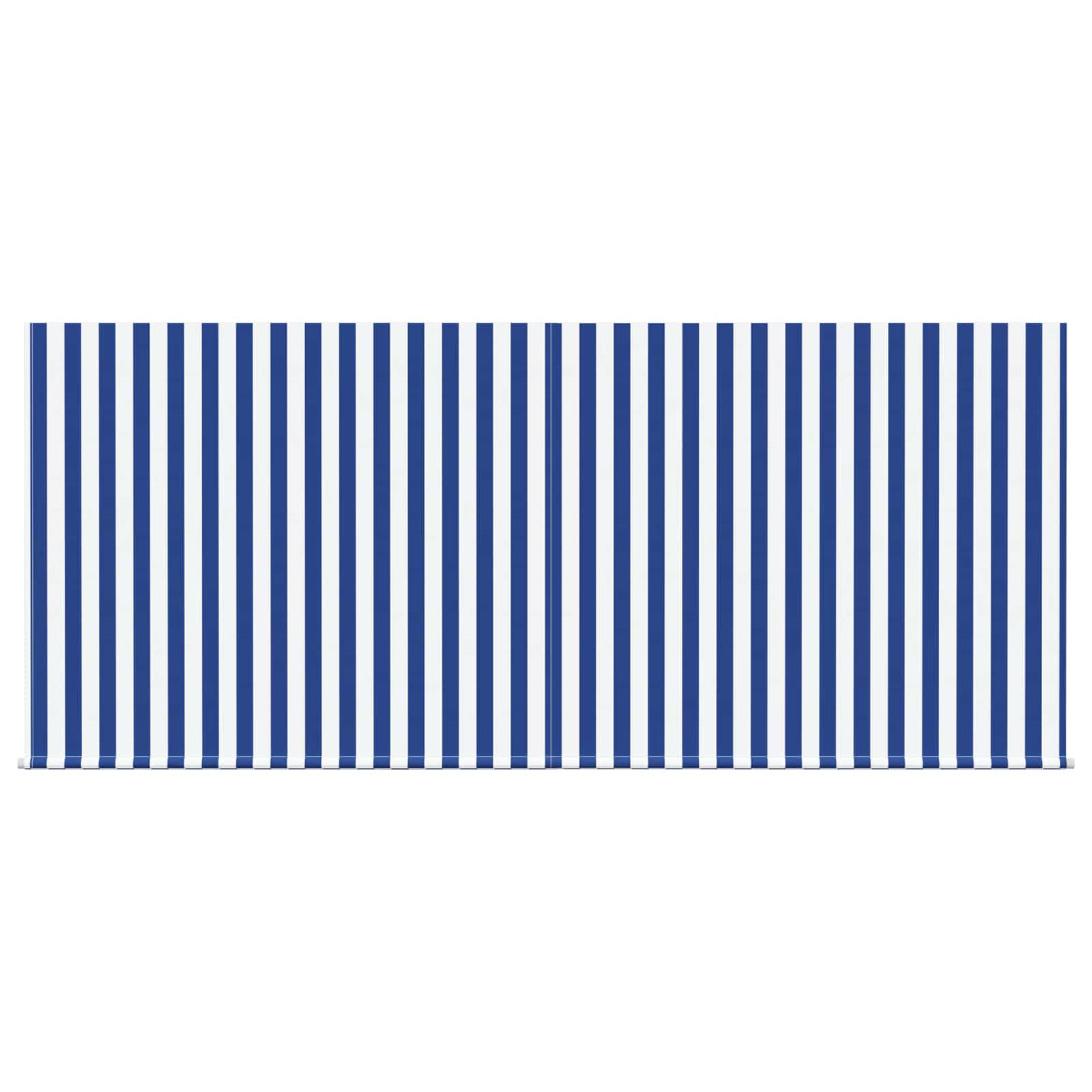 Inklapbaar Zonnescherm Blauw en Wit 300 x 200 cm – afbeelding 9