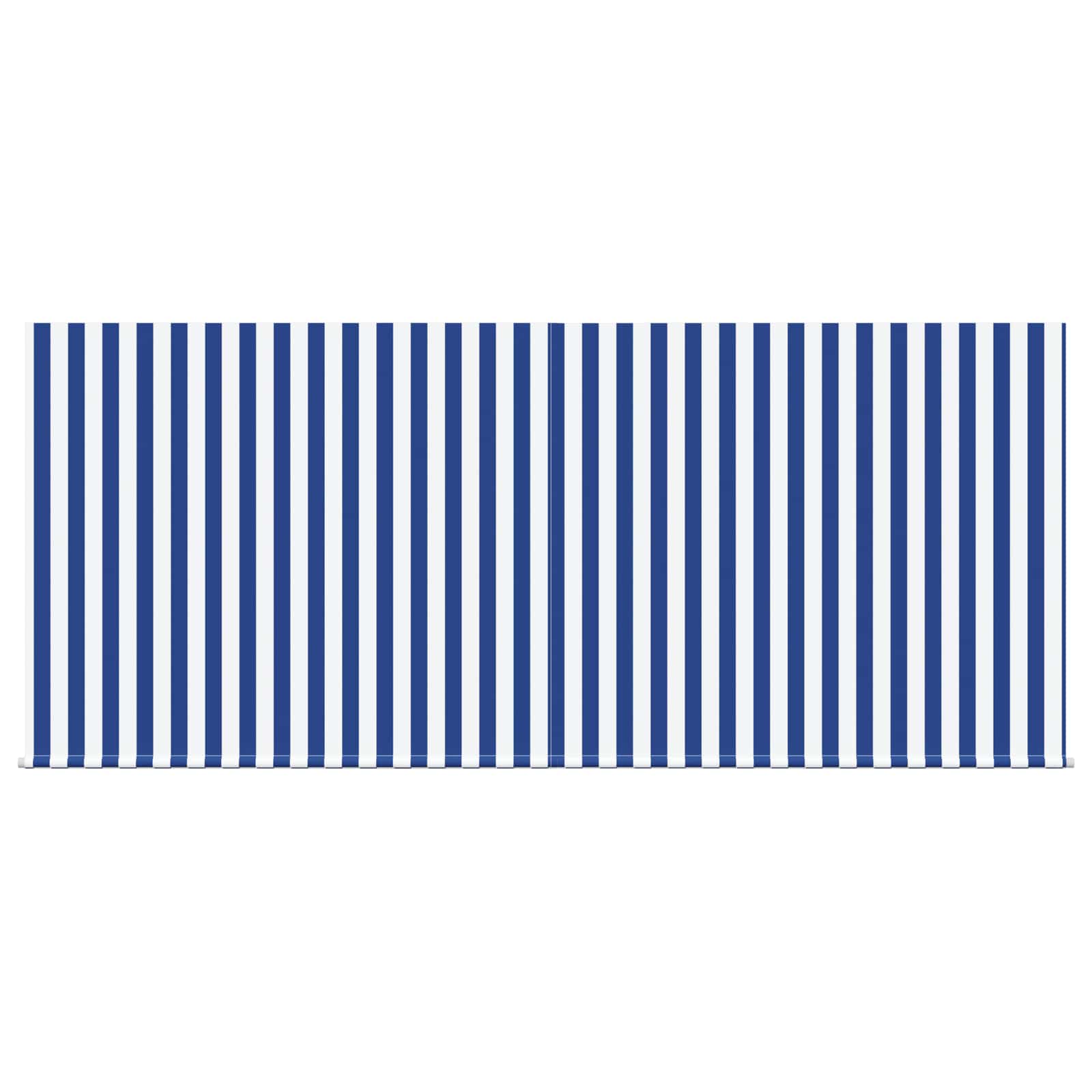 Inklapbaar Zonnescherm Blauw en Wit 300 x 200 cm – afbeelding 7
