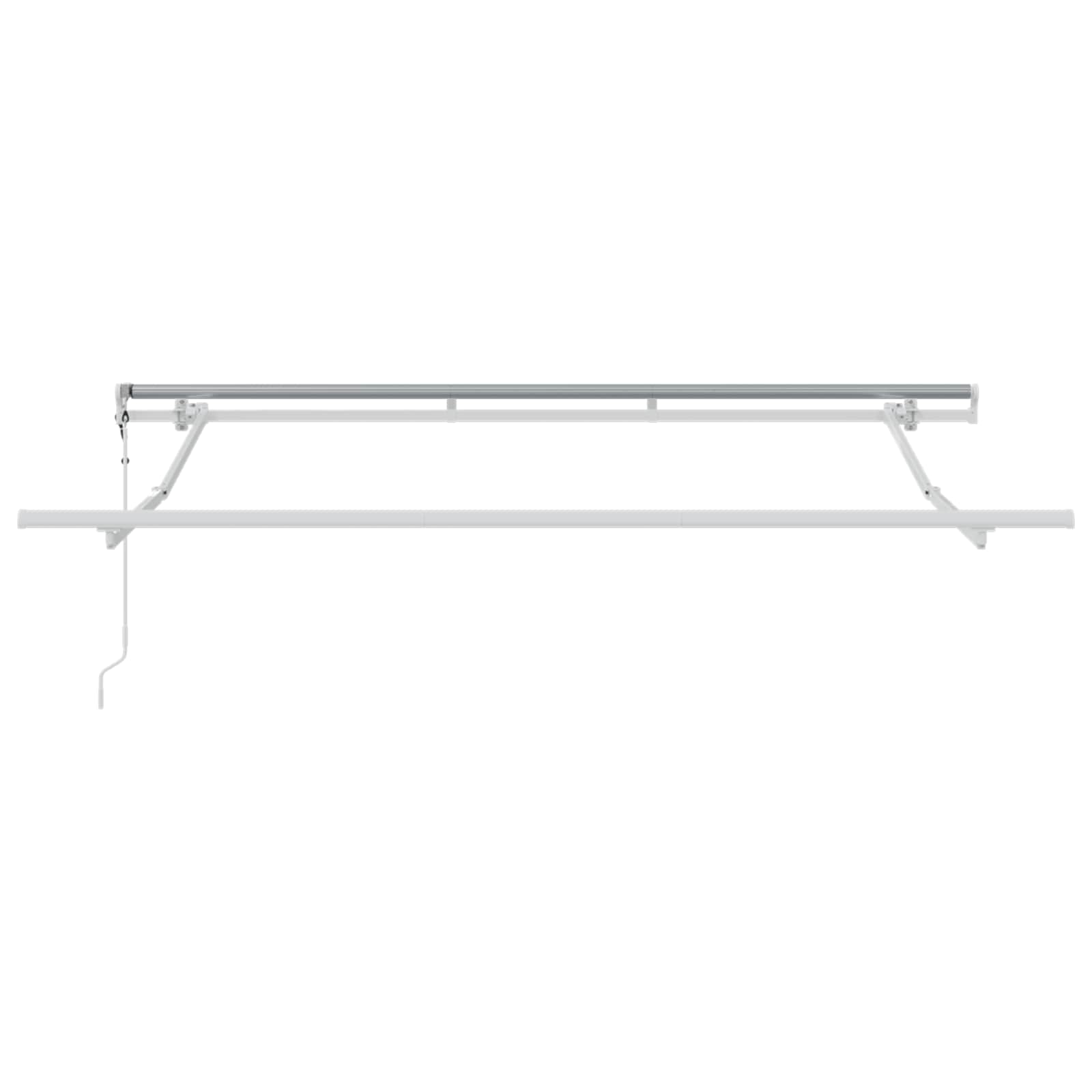 Inklapbaar Zonnescherm Geel 300 x 200 cm Stof – afbeelding 6