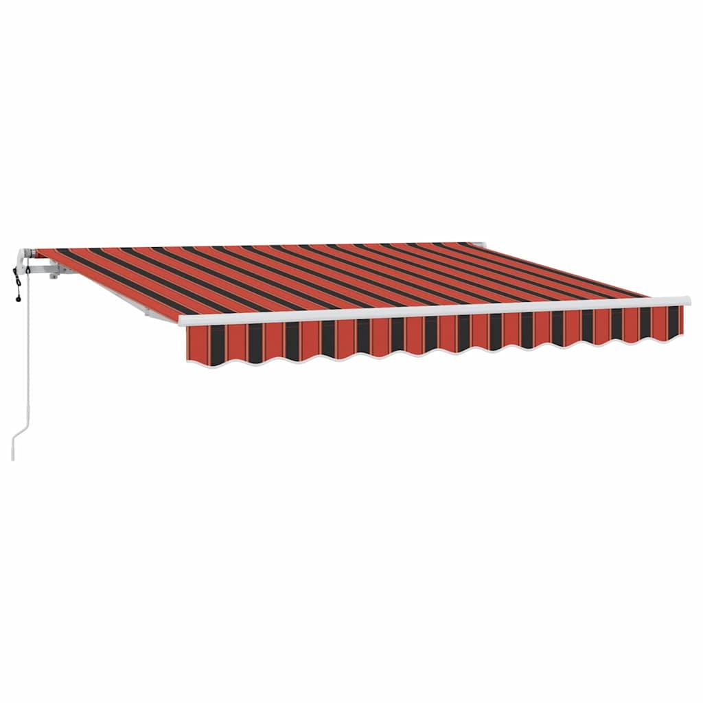 Inklapbaar Zonnescherm Oranje 300 x 200 cm Stof – afbeelding 2