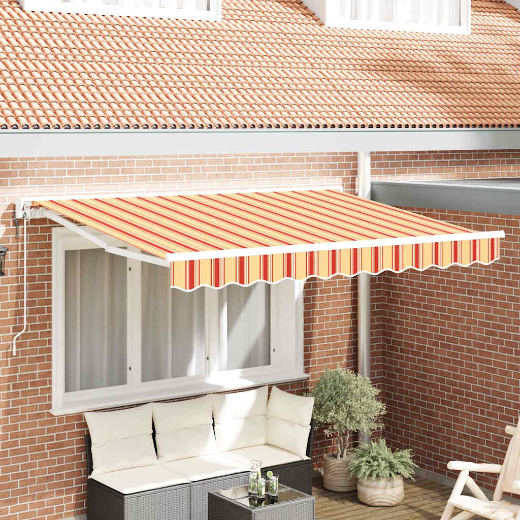 Zijde Frame Multikleur 300 x 200 cm Polyester met PU-coating – afbeelding 1