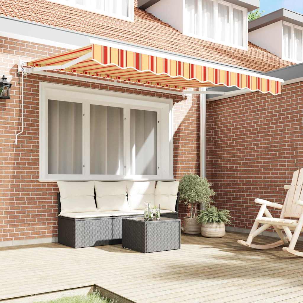 Zijde Frame Multikleur 300 x 200 cm Polyester met PU-coating – afbeelding 3
