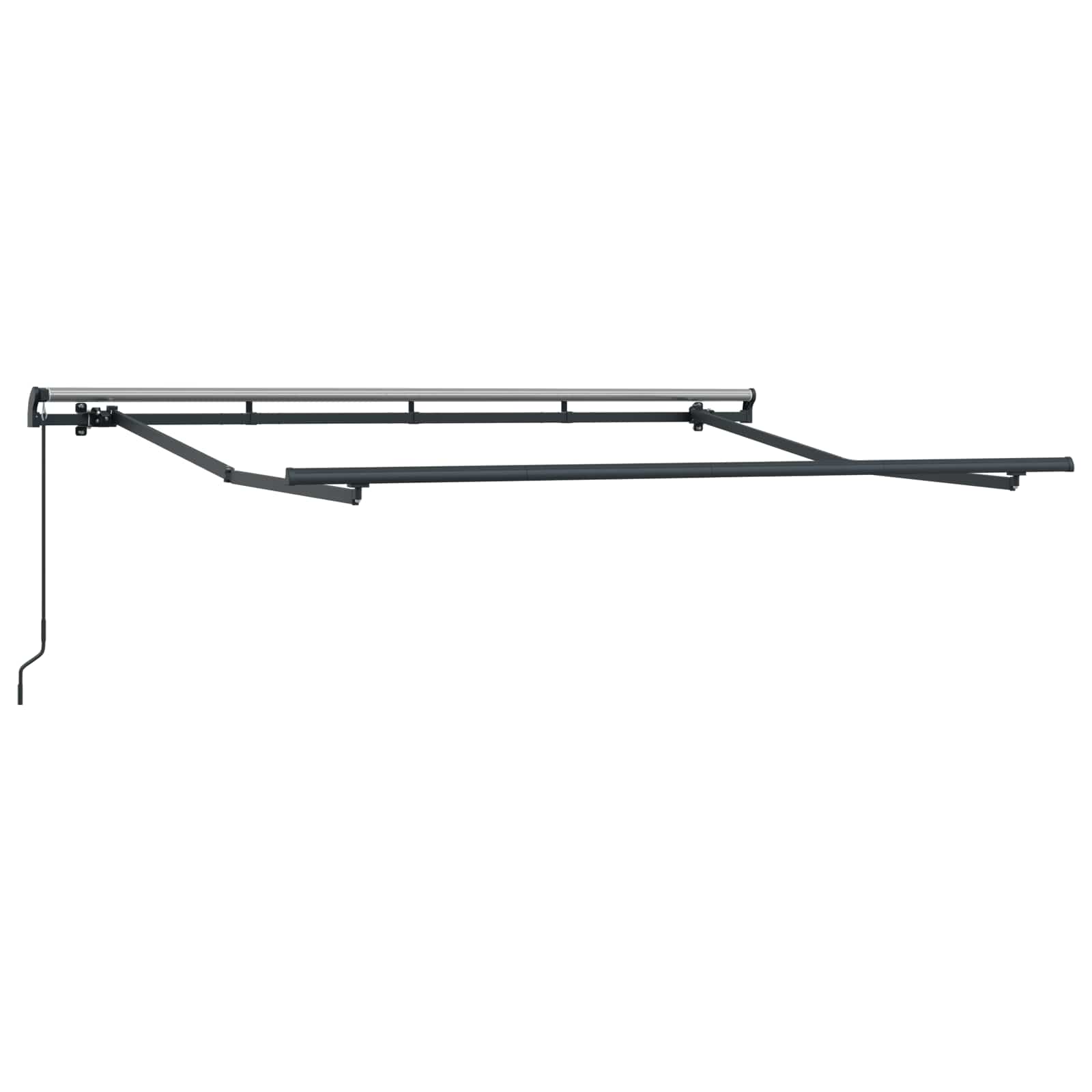 Inklapbaar Zonnescherm Geel 300 x 200 cm Stof – afbeelding 5