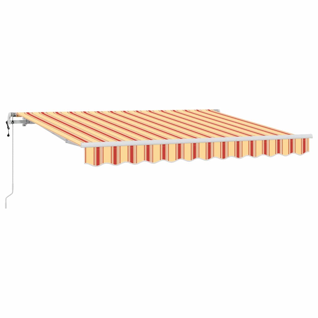Inklapbaar Zonnescherm Geel 300 x 200 cm Stof – afbeelding 2