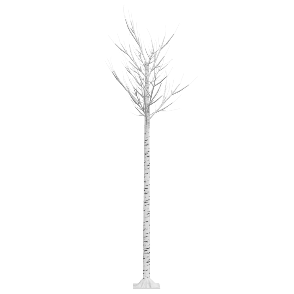 Kerstboom wilg met 220 warmwittte LED's binnen en buiten 2,2 m – afbeelding 4