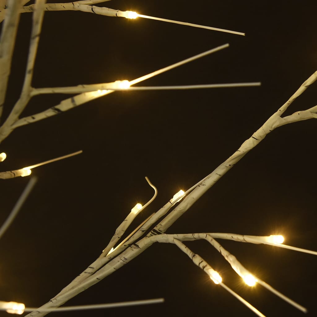Kerstboom wilg met 220 warmwittte LED's binnen en buiten 2,2 m – afbeelding 5