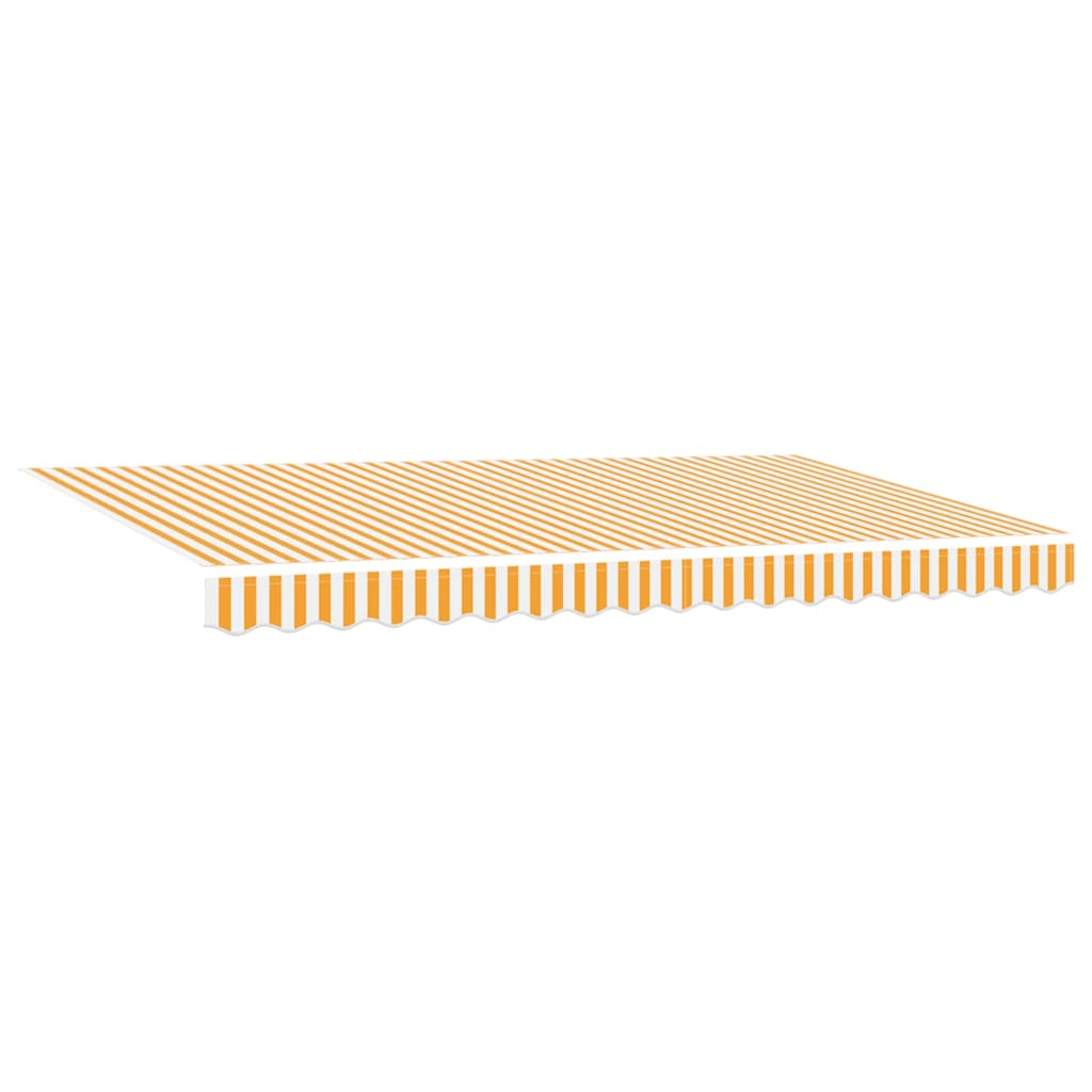 Inklapbaar Zonnescherm Geel 350 x 200 cm Stof – afbeelding 5